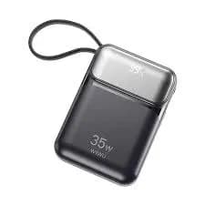Powerbank WiWU Wii-P036 Preto | 20000 mAh | 35 W | 4 USB