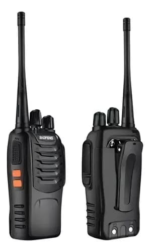 Rádio Comunicador BF-888S | 3 km | 16 Canais | 24h