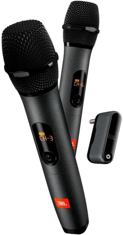 Microfone JBL Partybox Dual Mic (1st Gen) VHF Wireless Para {{Uso Recomendado}}
