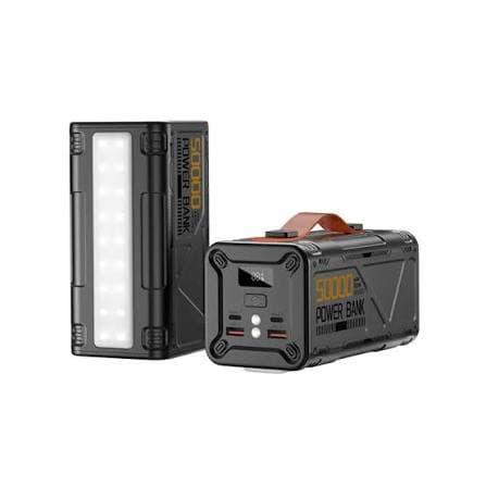 Powerbank WiWU Armor Wi-P029 Preto | 50000 mAh | 1000 W | 4 USB