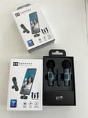 Microfone Genêrico K9 2 em 1 Lapela Wireless (2.4GHz) Para Conferência, Entrevista, Streaming