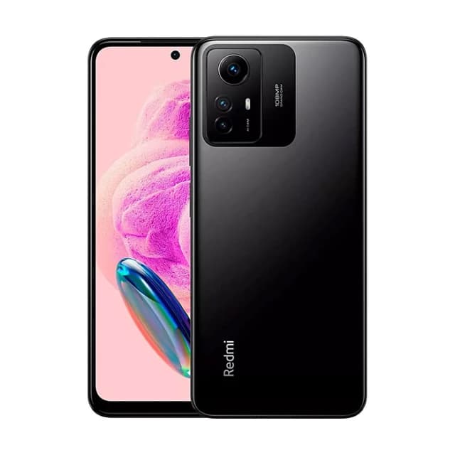 Redmi Note 12S Memória RAM 8GB Armazenamento 256GB 5000 Android Cor Preto 1080x2400 pixel