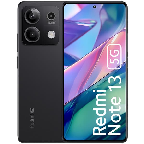 Redmi Note 13 Memória RAM 8GB Armazenamento 128GB 5000 Android Cor Preto 1080x2400 pixel