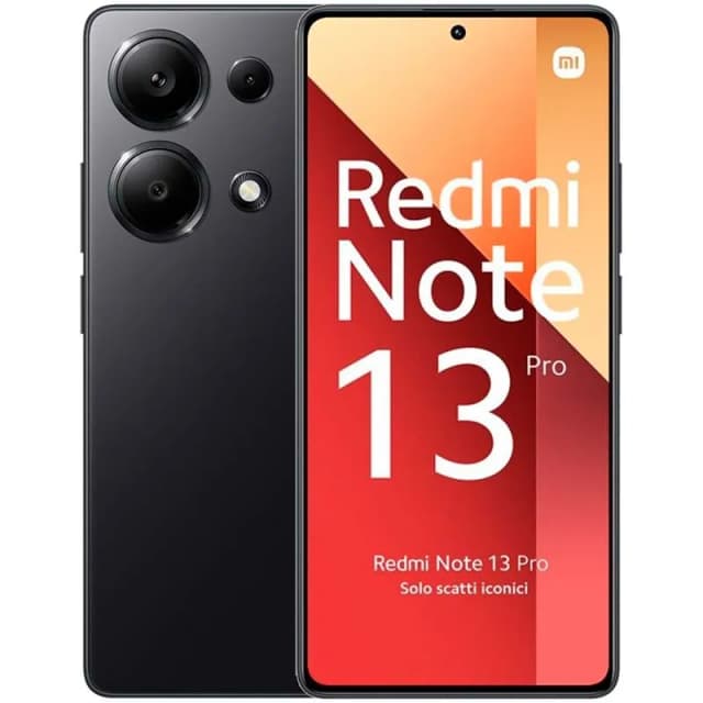 Redmi Note 13 Pro Memória RAM 8GB Armazenamento 128GB 5100 Android Cor Preto 1220x2712