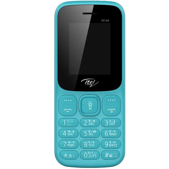 Bombinha Itel modelo it2165 com bateria Pequena de {{Amperagem da bateria }} mAh.
