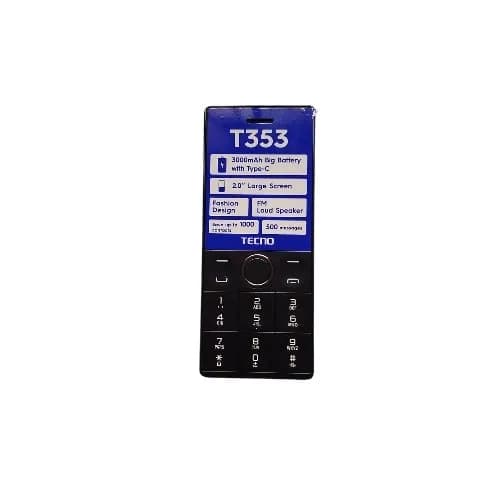 Bombinha Tecno modelo T353 com bateria Grande de 3000 mAh.