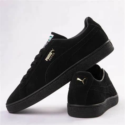 Puma Suede, Número 41, Cor Preto