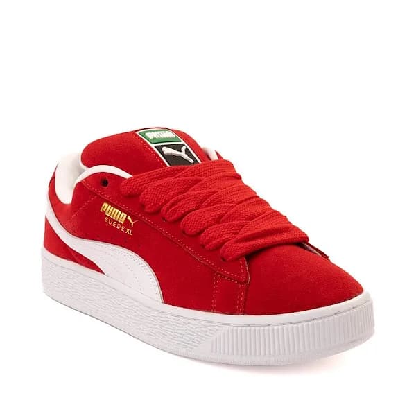 Puma Suede XL, Número 41, Cor Vermelho Escuro